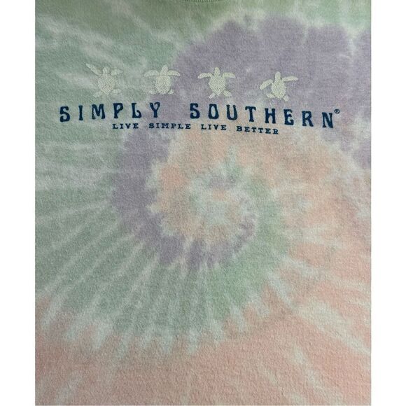 SIMPLY SOUTHERN Youth Small “Made For Salty Days” Short Sleeve Shirt - Picture 4 of 7
